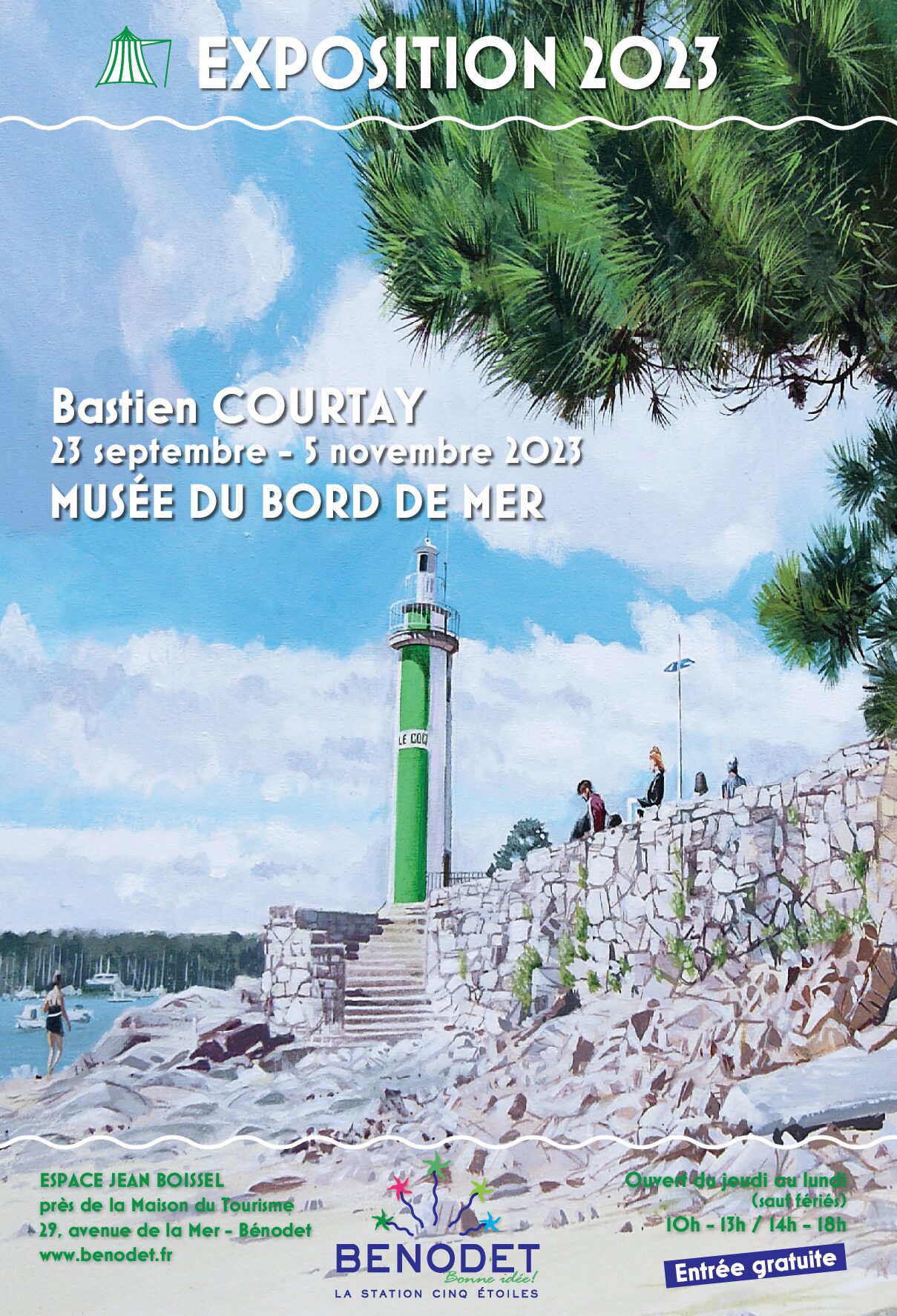 Exposition peinture Bastien Courtay