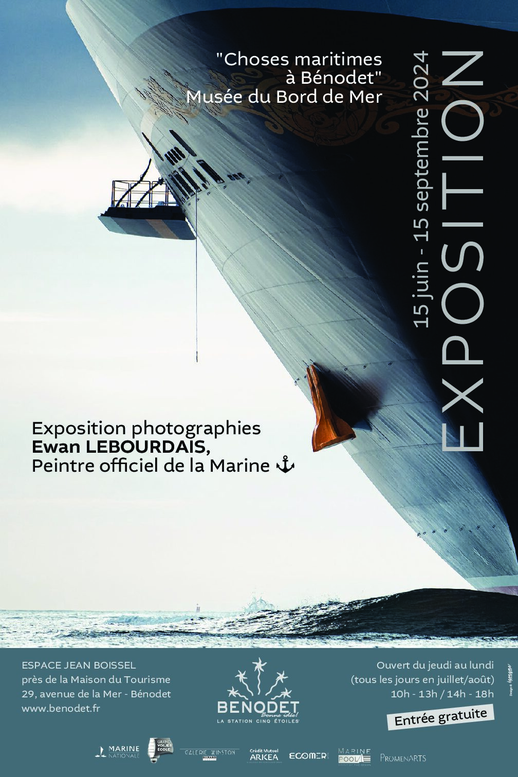 Exposition Ewan Lebourdais (peintre officiel de la Marine)