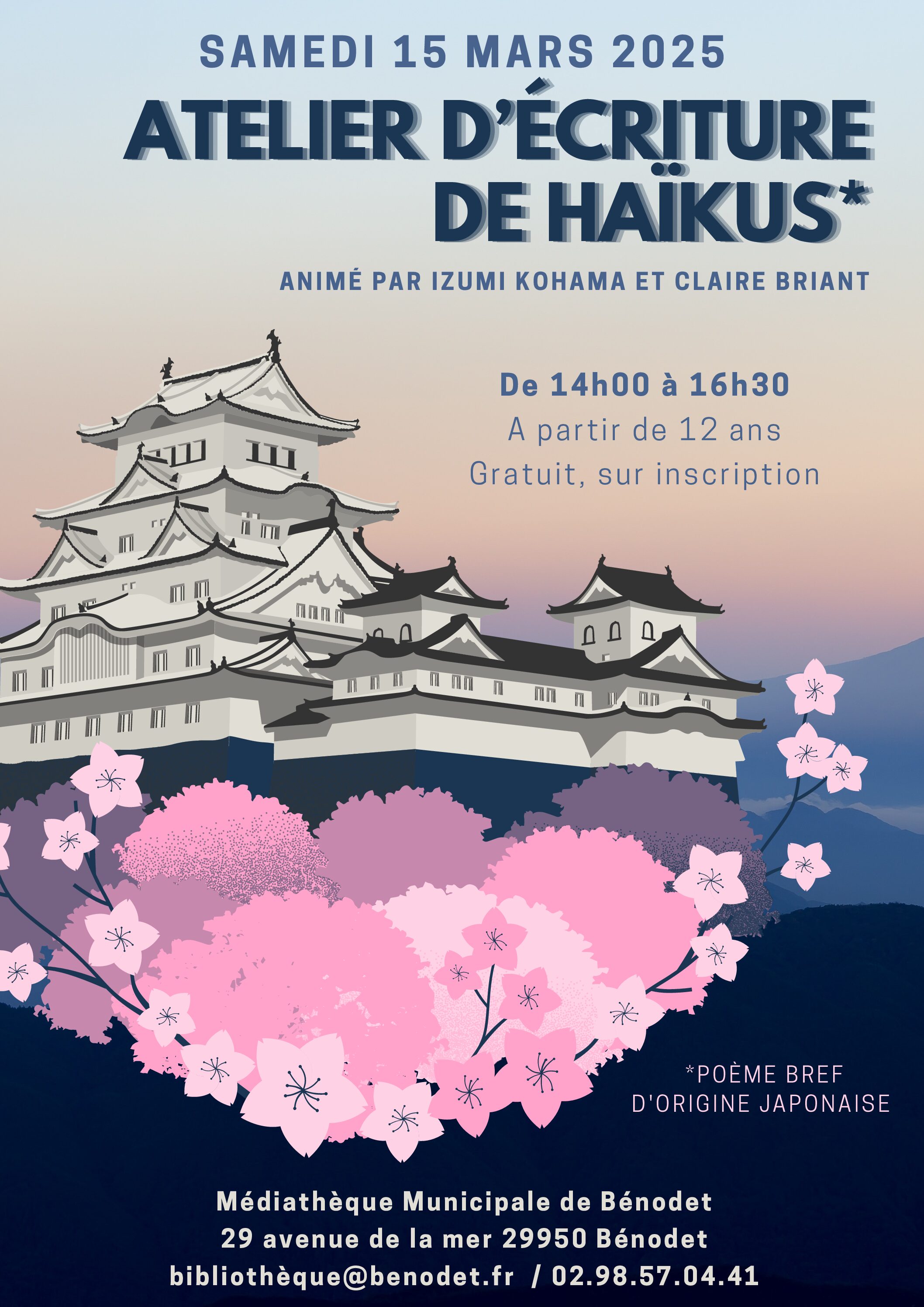 Atelier d’écriture d’haïkus