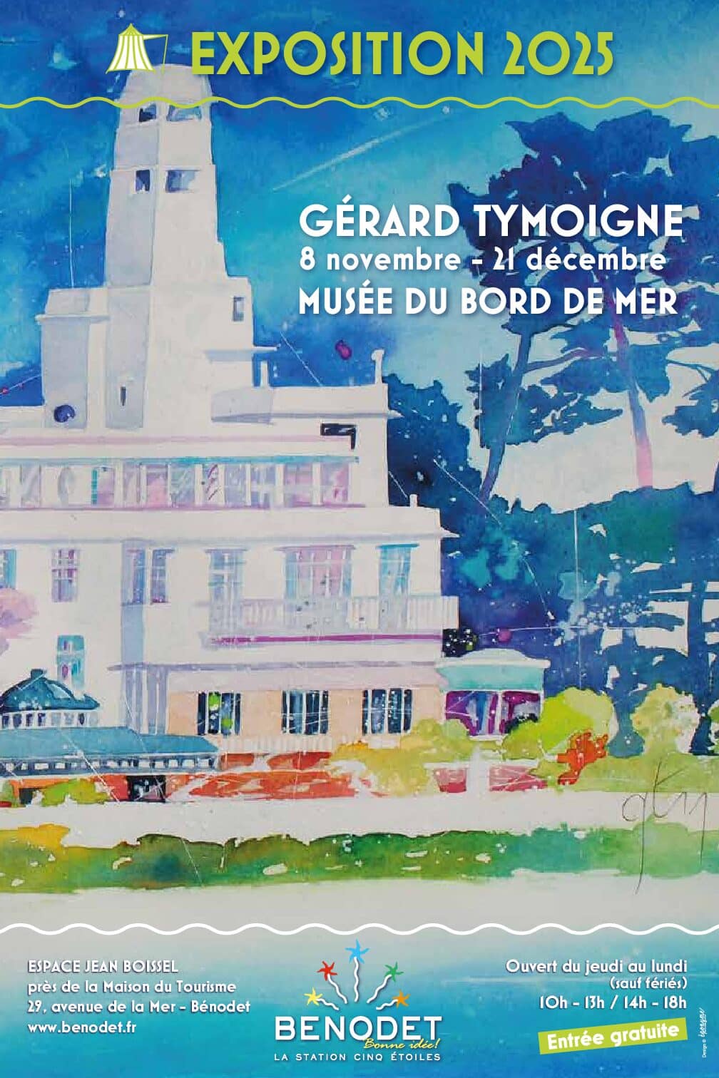 Exposition Gérard TYMOIGNE