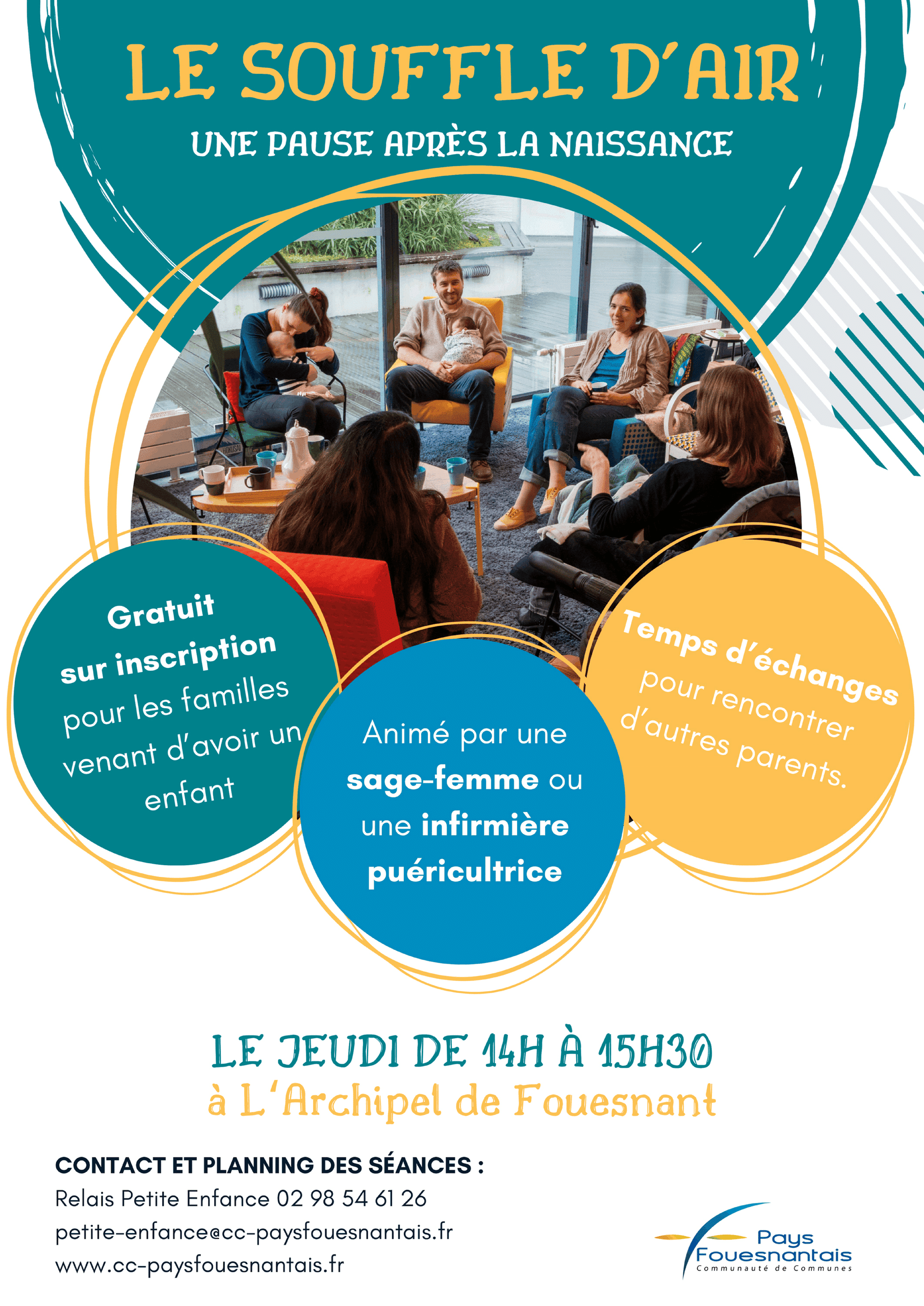 Deux dispositifs de soutien à la parentalité pour les familles du Pays Fouesnantais