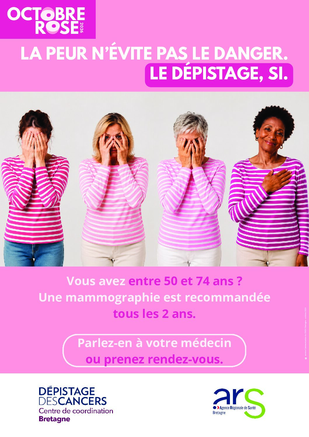 Octobre Rose : sensibilisons au dépistage du cancer du sein